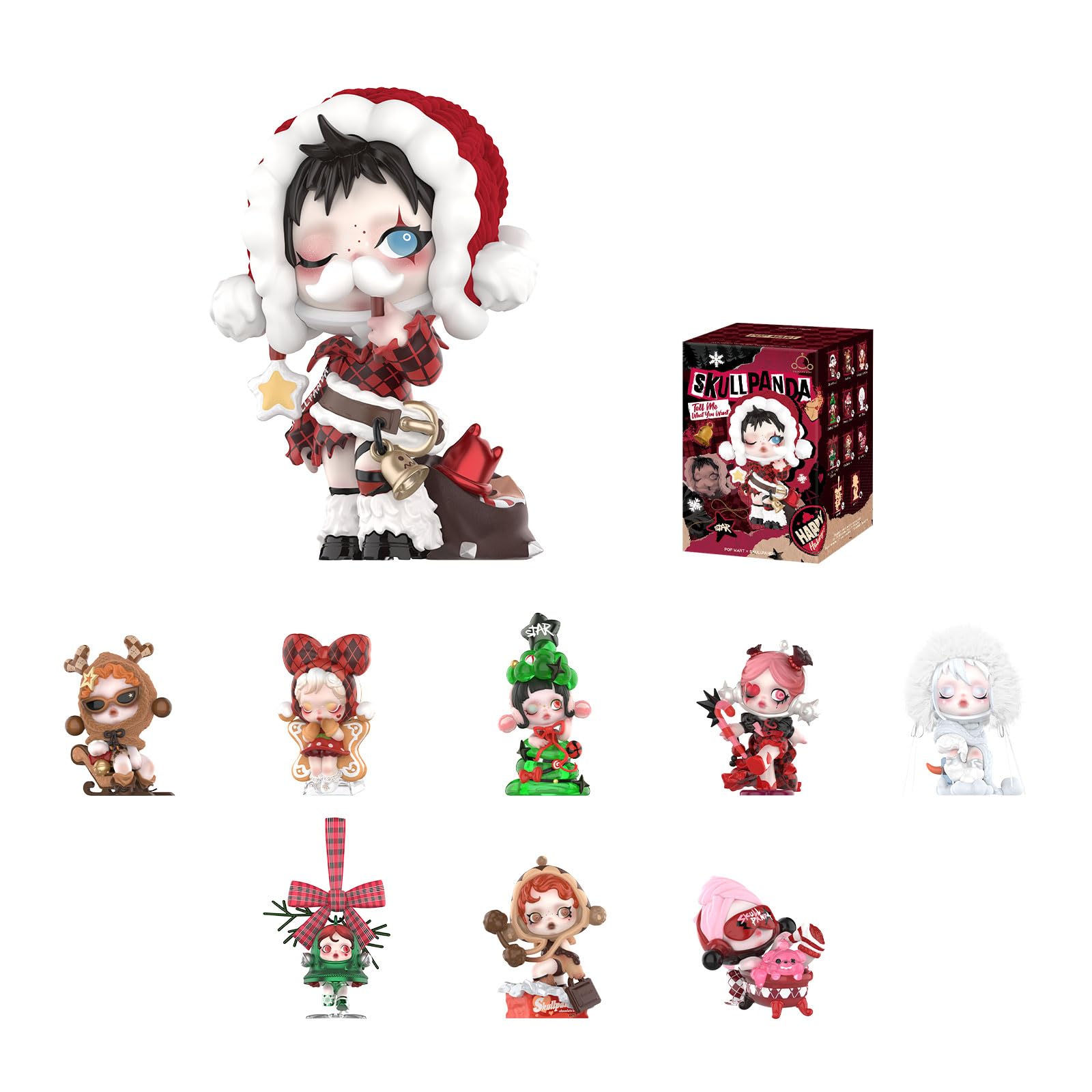 SKULLPANDA Wishing Time Series Blind Box Figures