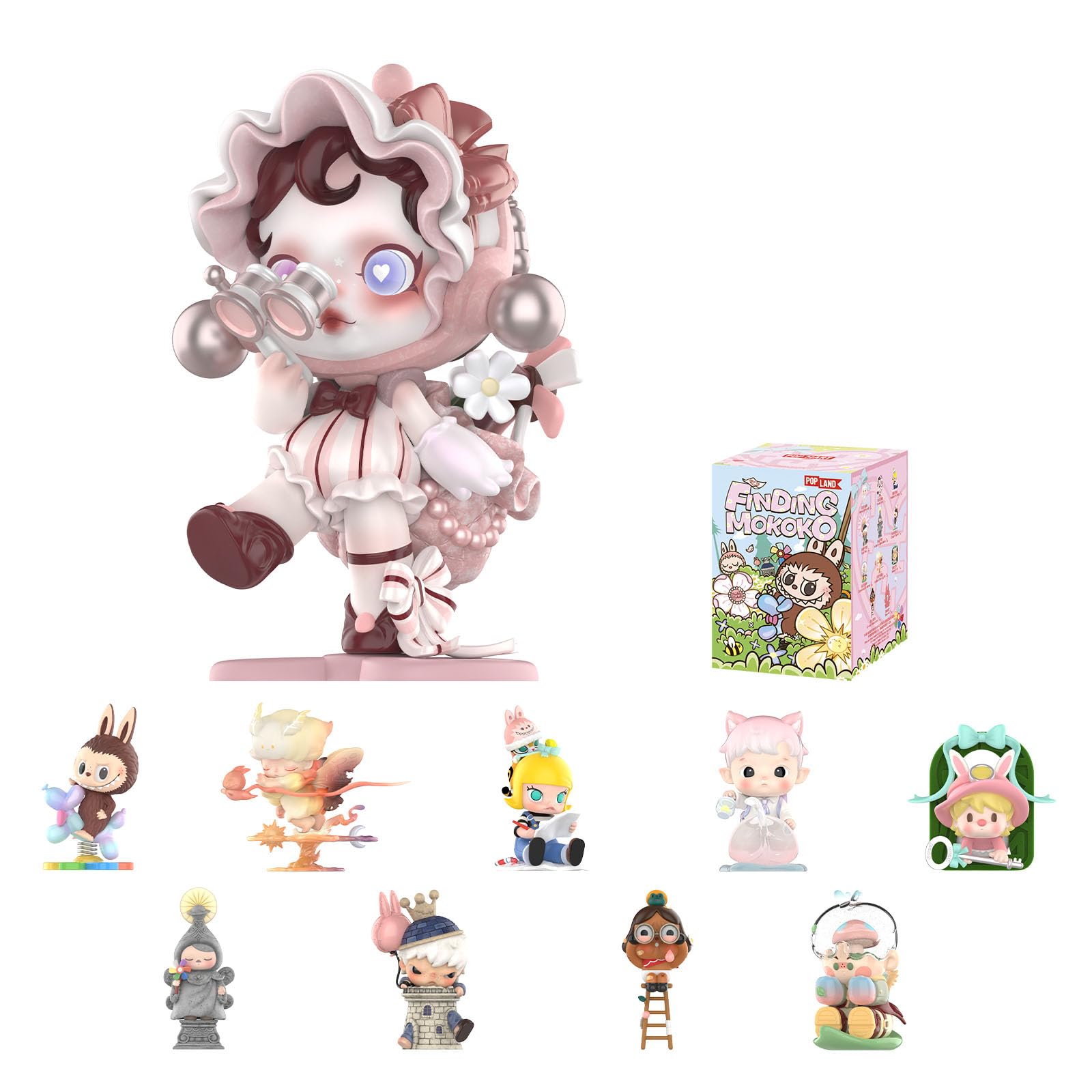 Find The MOKOKO Series Figures Blind Box Collectible Toys Birthday Gifts