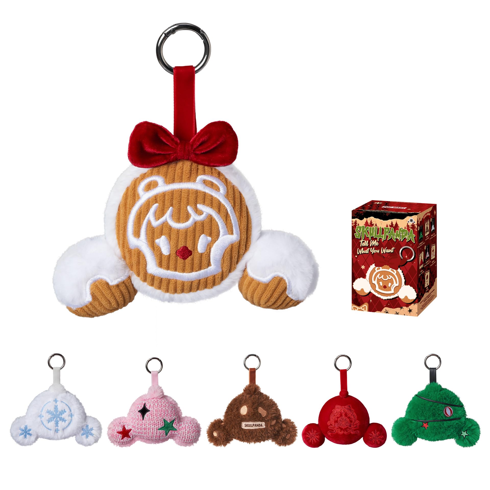 POP MART SKULLPANDA Wishing Time Series, Blind Box Figures, Random Design Collectible Toys Home Decorations, Holiday Birthday Gifts, Single Box