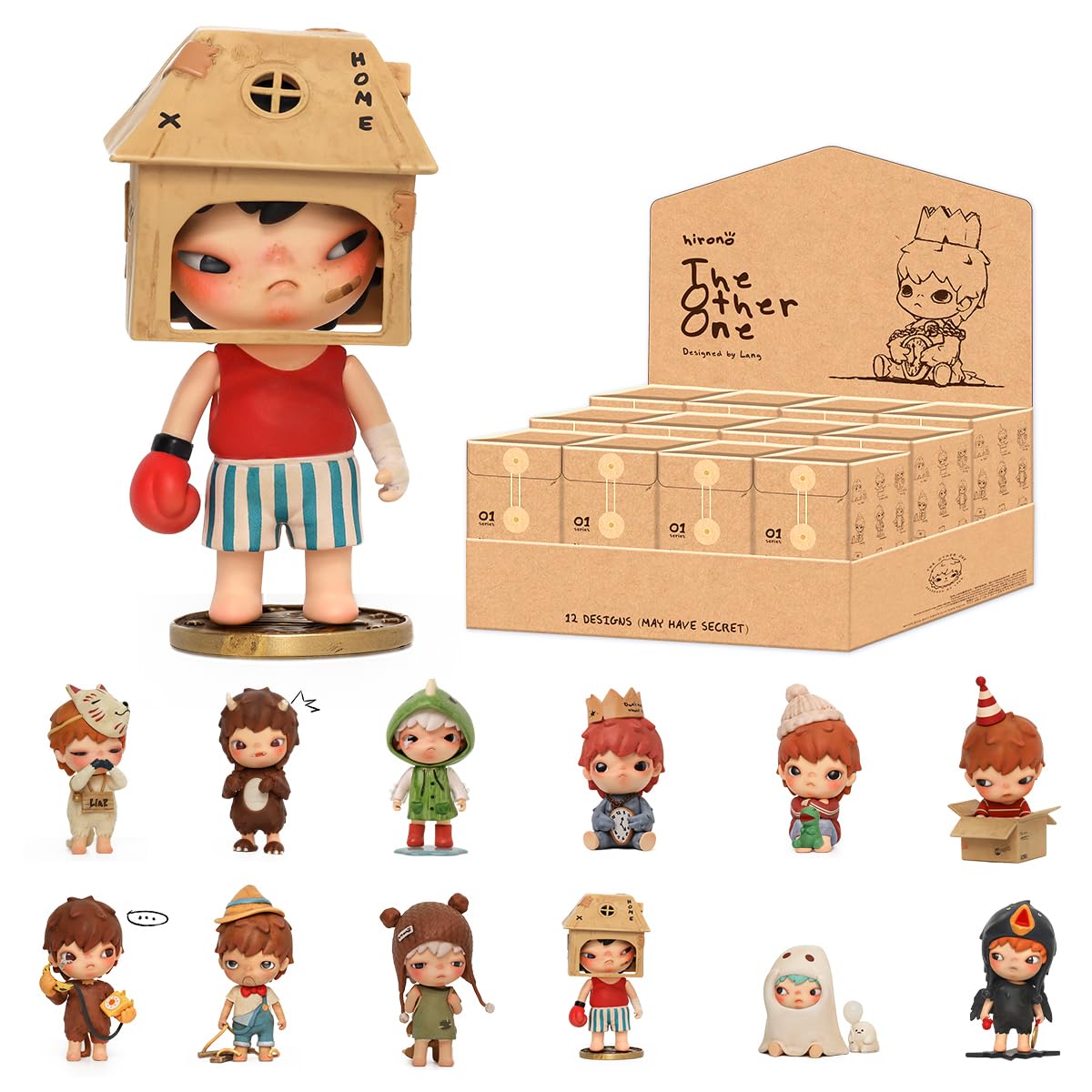 Hirono The Other One Blind Box Figures Toys for Modern Home Decor Collectible Toy Set for Desk Accessories