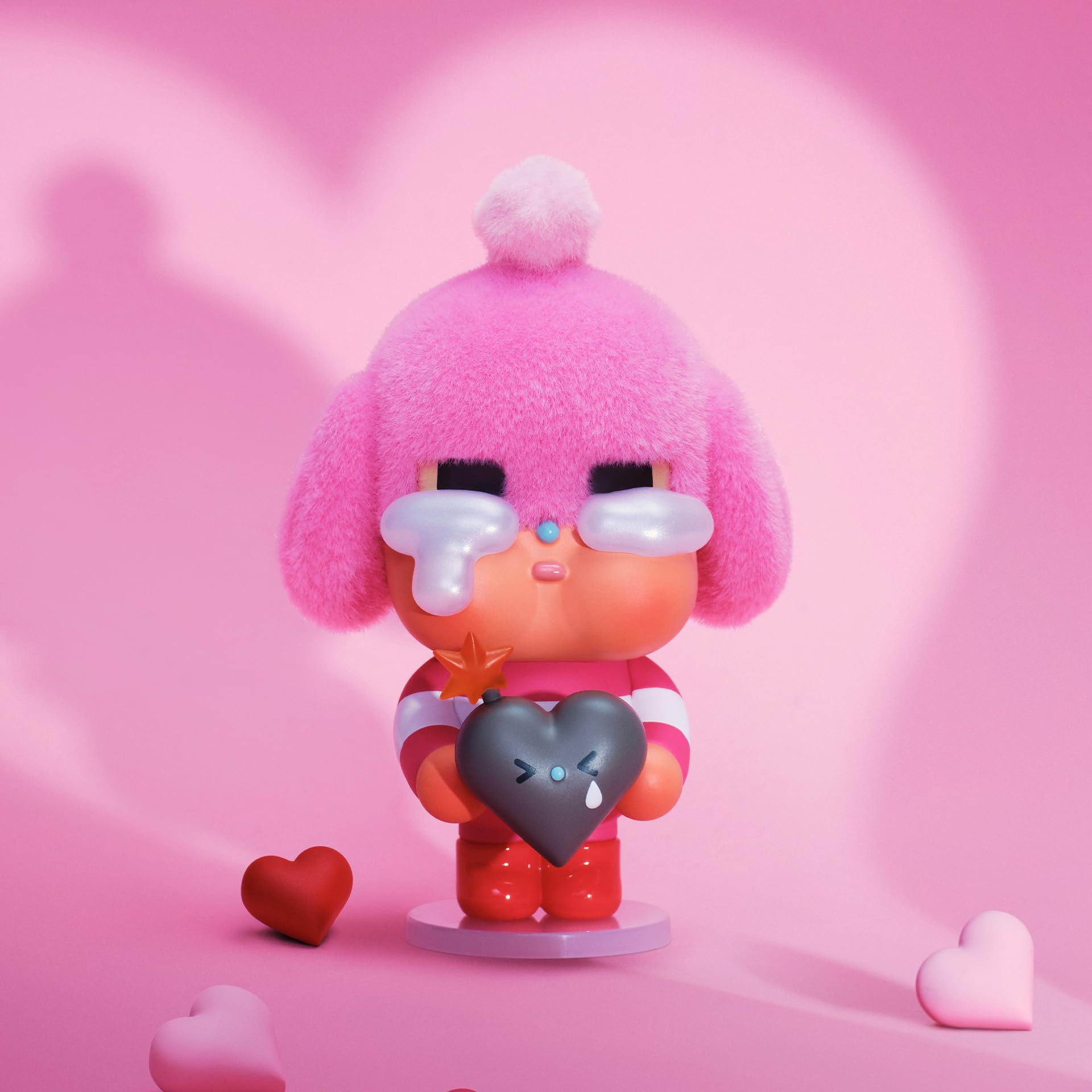 Crybaby Crying for Love Series Figures, 12PCs Blind Box Figures, Random Design Action Figures Collectible Toys Home Decorations, Whole Set