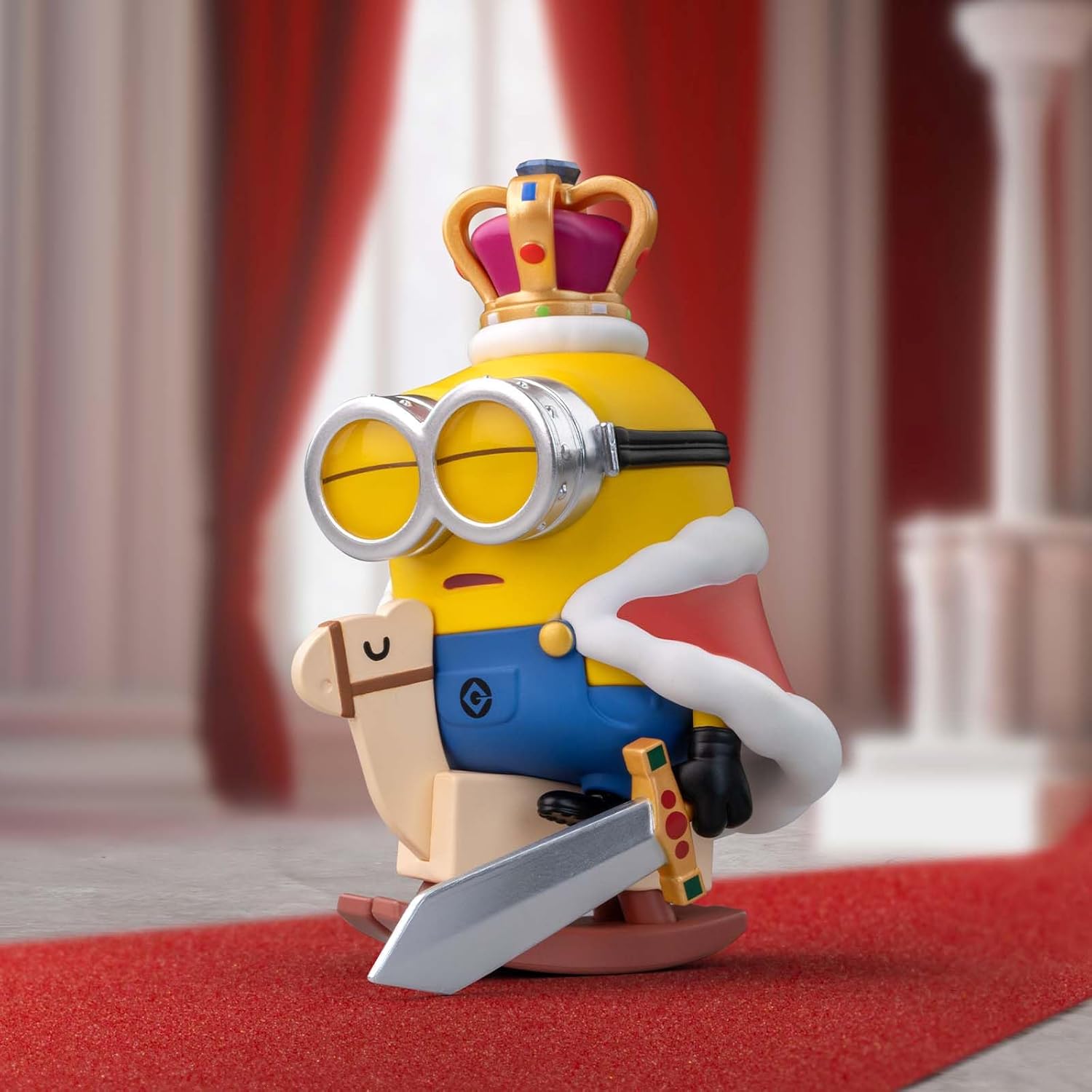 POP MART Minions Lazy Every Day Series Figures, 12PCs Blind Box Figures, Random Design Action Figures Collectible Toys Home Decorations, Holiday Birthday Gifts, Whole Set