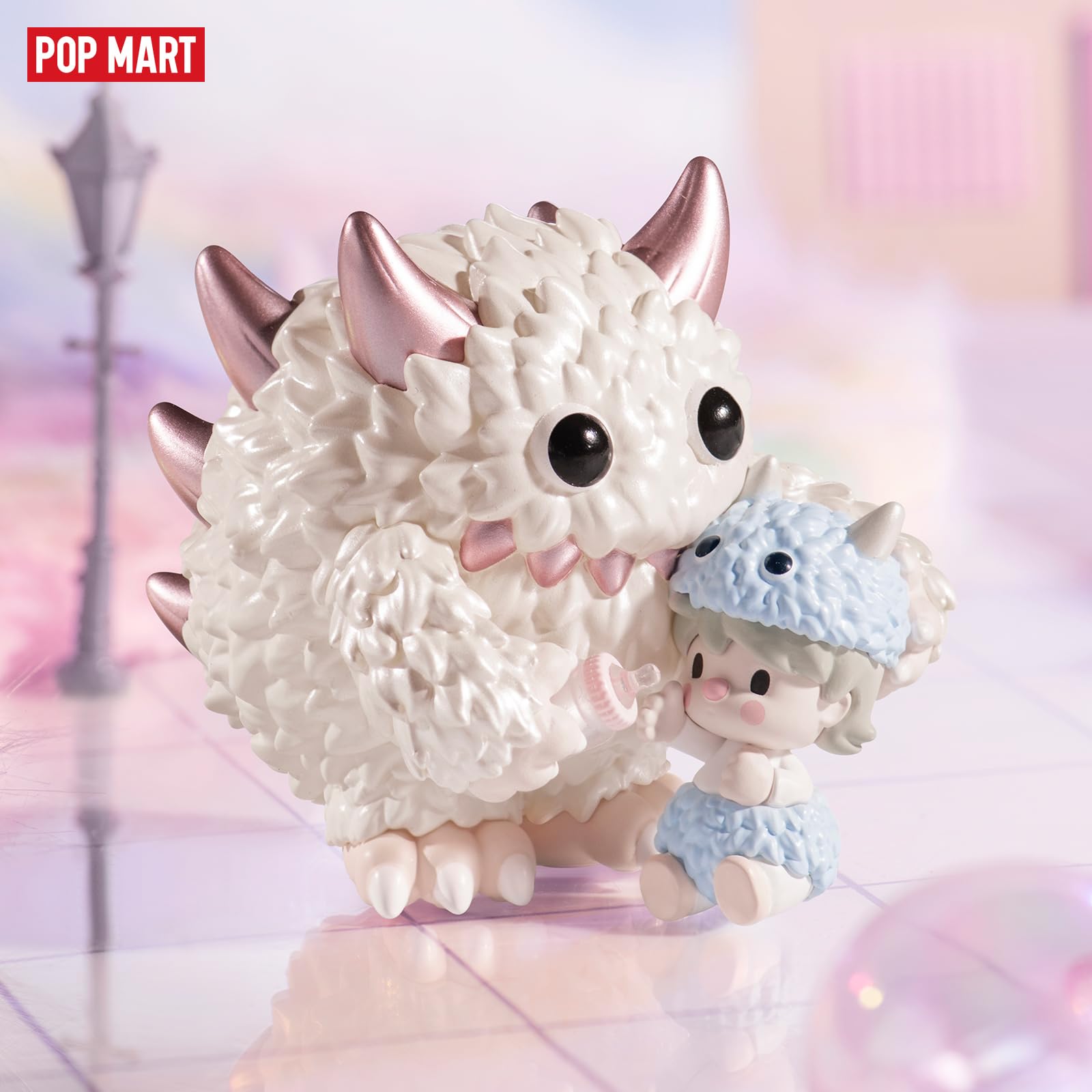 POP MART Sweet Bean × INSTINCTOY Sweet Together Series, 12PCs Sweet Bean Blind Box Figures, Random Design Action Figures Collectible Toys Home Decorations, Holiday Birthday Gifts, Whole Set