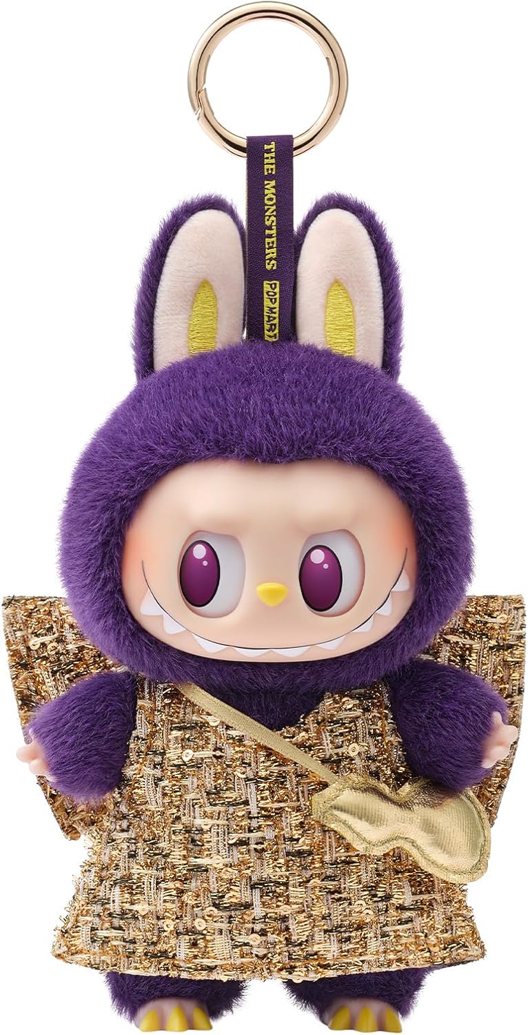 LABUBU × Pronounce - Wings of Fortune Vinyl Plush Hanging CardToys for Modern Home Decor Collectible Toy Set for Desk Accessories
