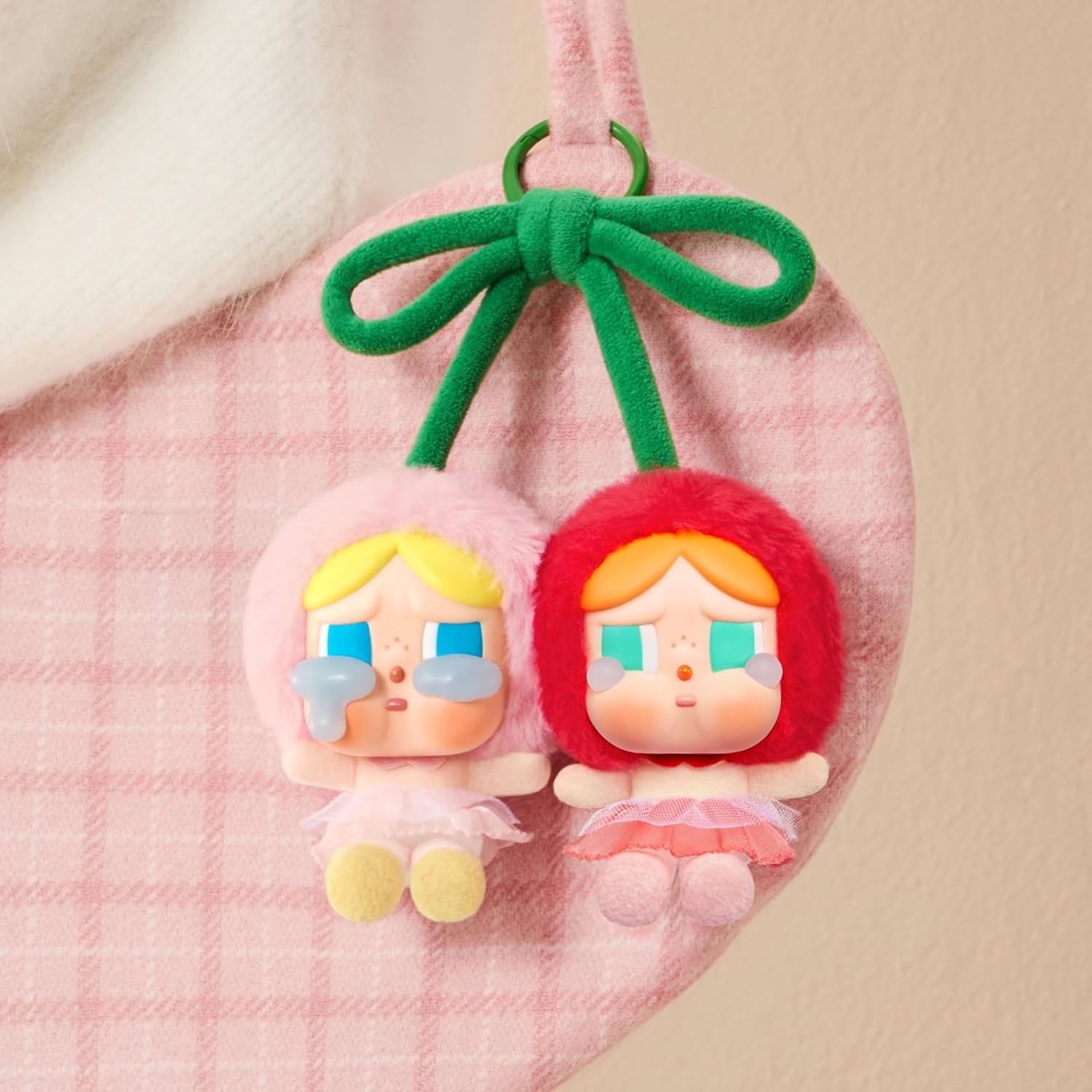 Crybaby Crying for Love Series-Vinyl Plush Hanging Card Love You Cherry Much