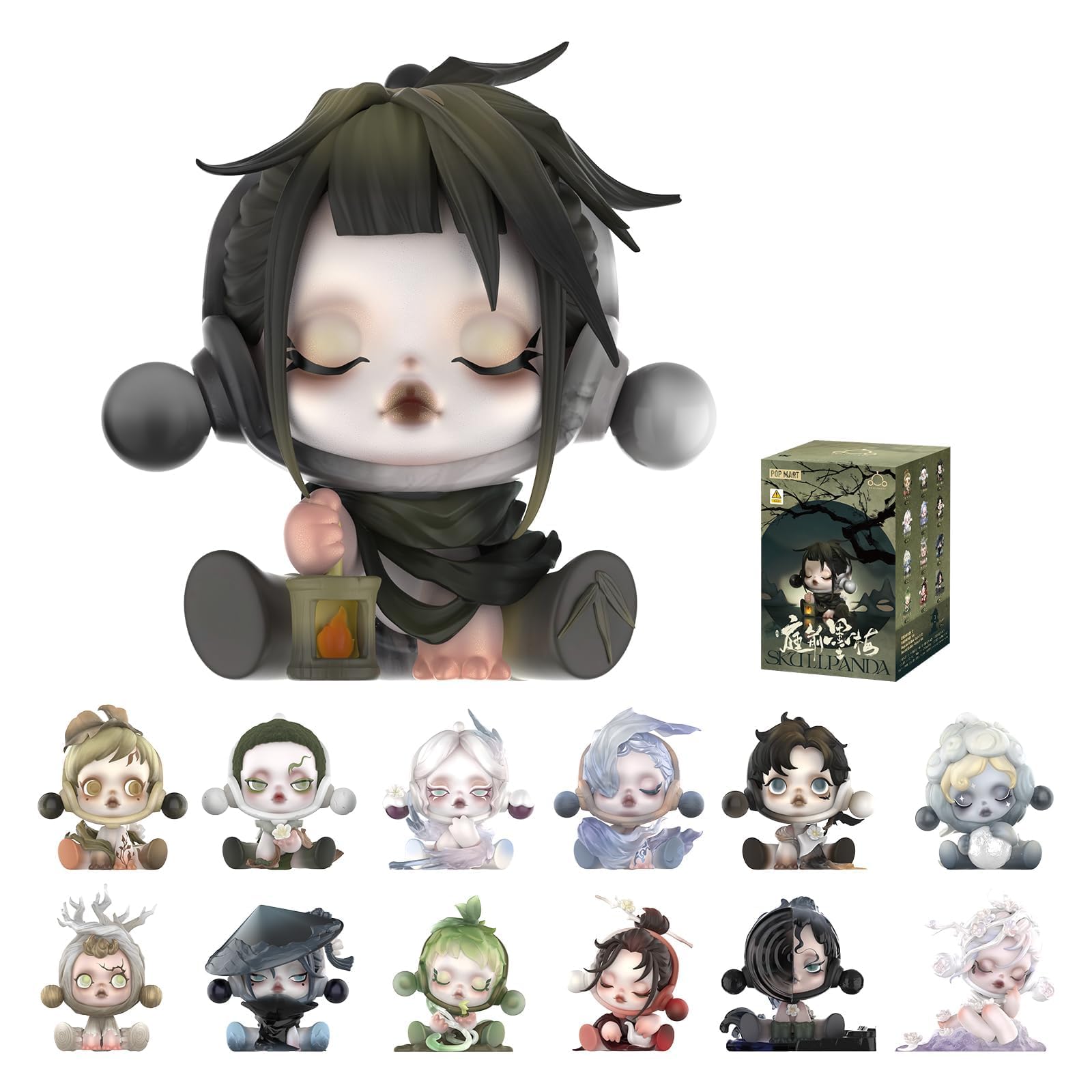 SKULLPANDA The Ink Plum Blossom Series Blind Box Figures