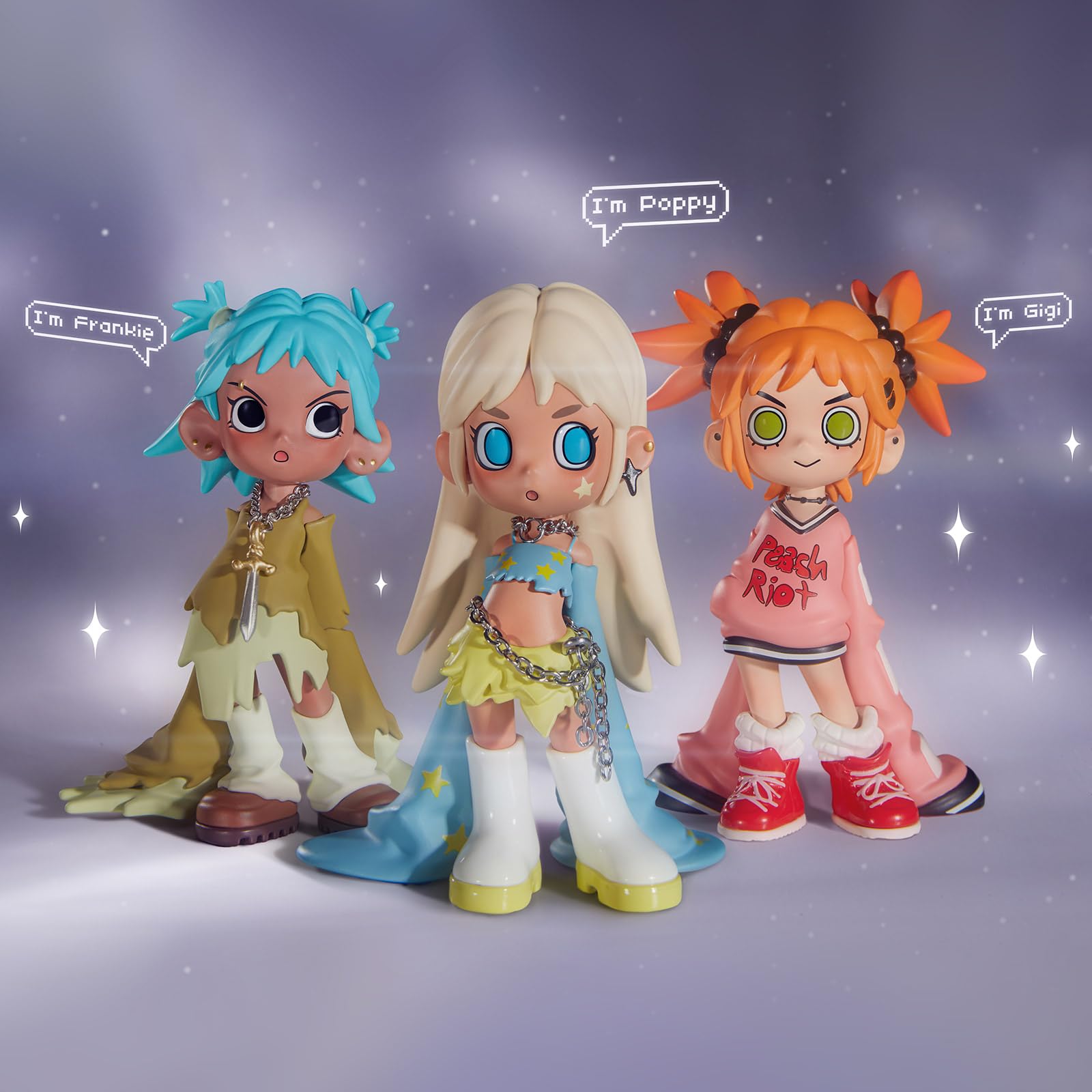 Lil Peach Riot Loading Series Blind Box Action Figures