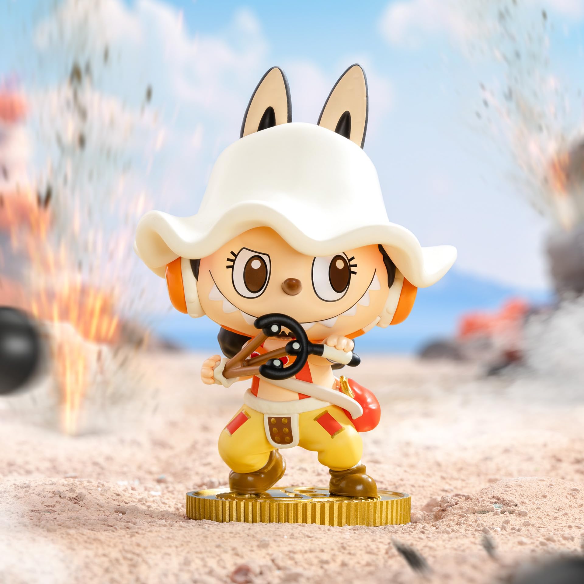LabubuThe Monsters × One Piece Series Figures Blind Box Figures, Random Design Action Figures Collectible Toys Home Decorations, Holiday Birthday Gifts for Girls and Boys, Single Box
