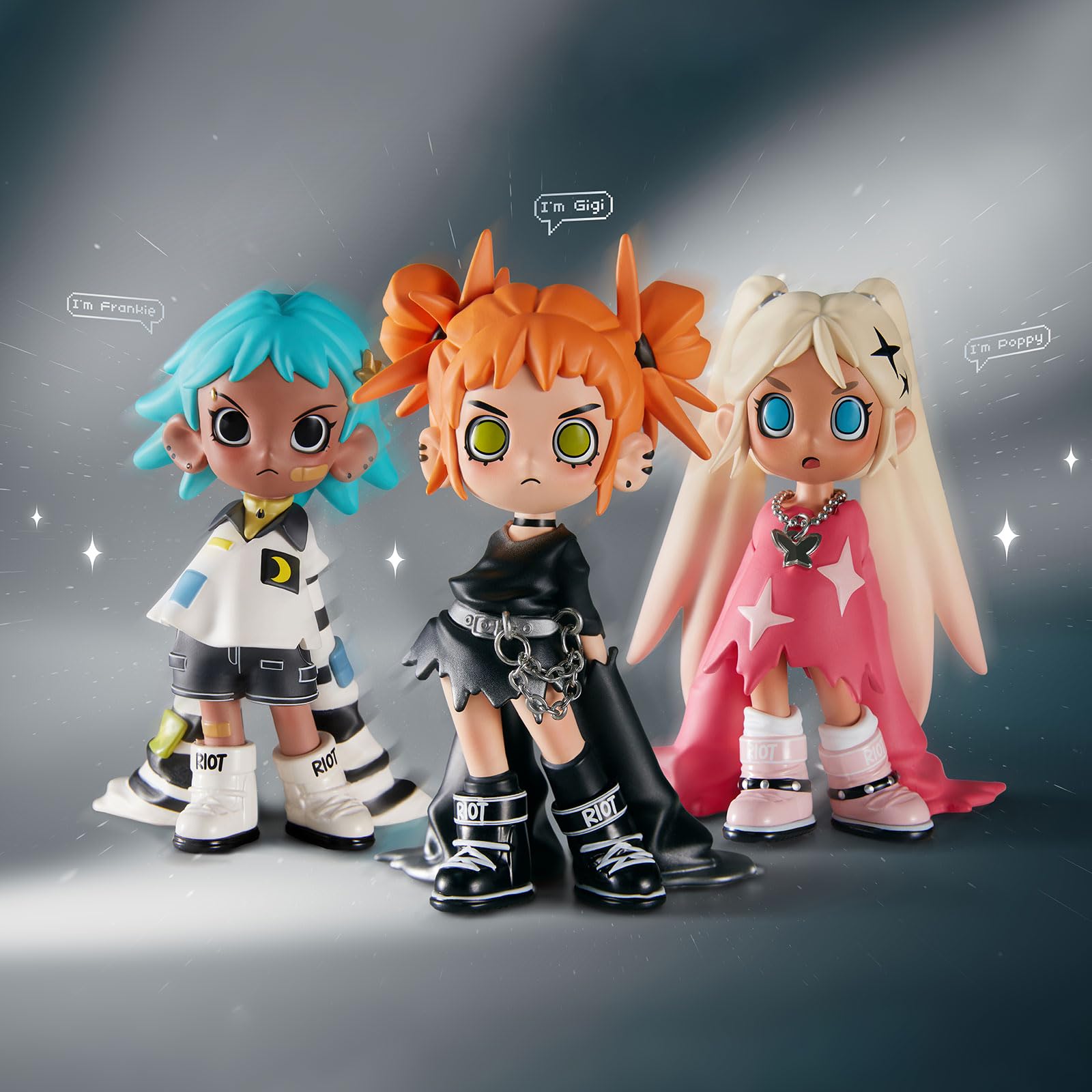 Lil Peach Riot Loading Series Blind Box Action Figures