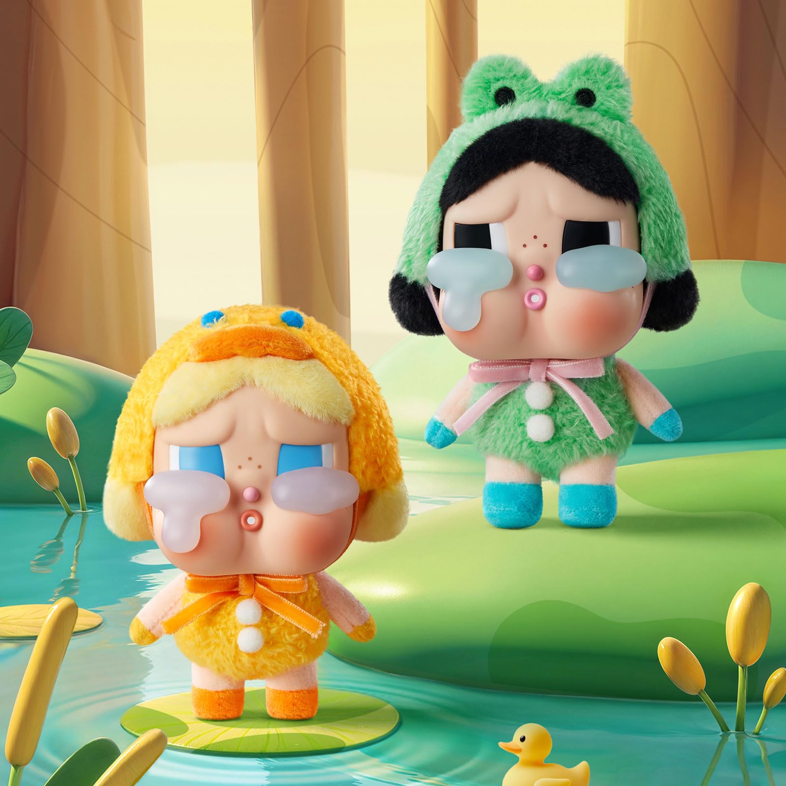 Crybaby Tears Factory Series - Vinyl Face Plush Blind Box Action Figures Collectible Toys Home Decorations Holiday Birthday Gifts