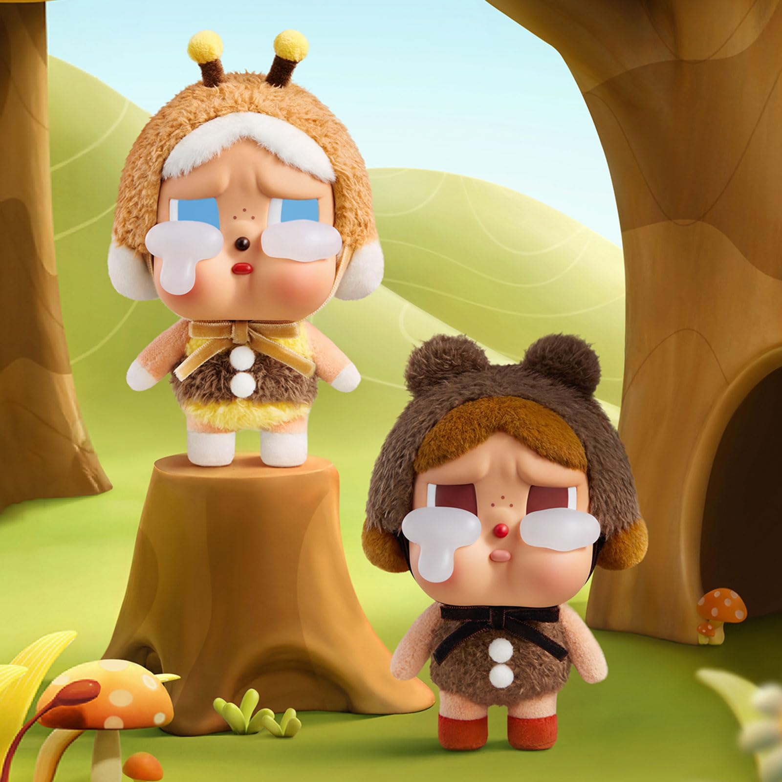 Crybaby Tears Factory Series - Vinyl Face Plush Blind Box Action Figures Collectible Toys Home Decorations Holiday Birthday Gifts