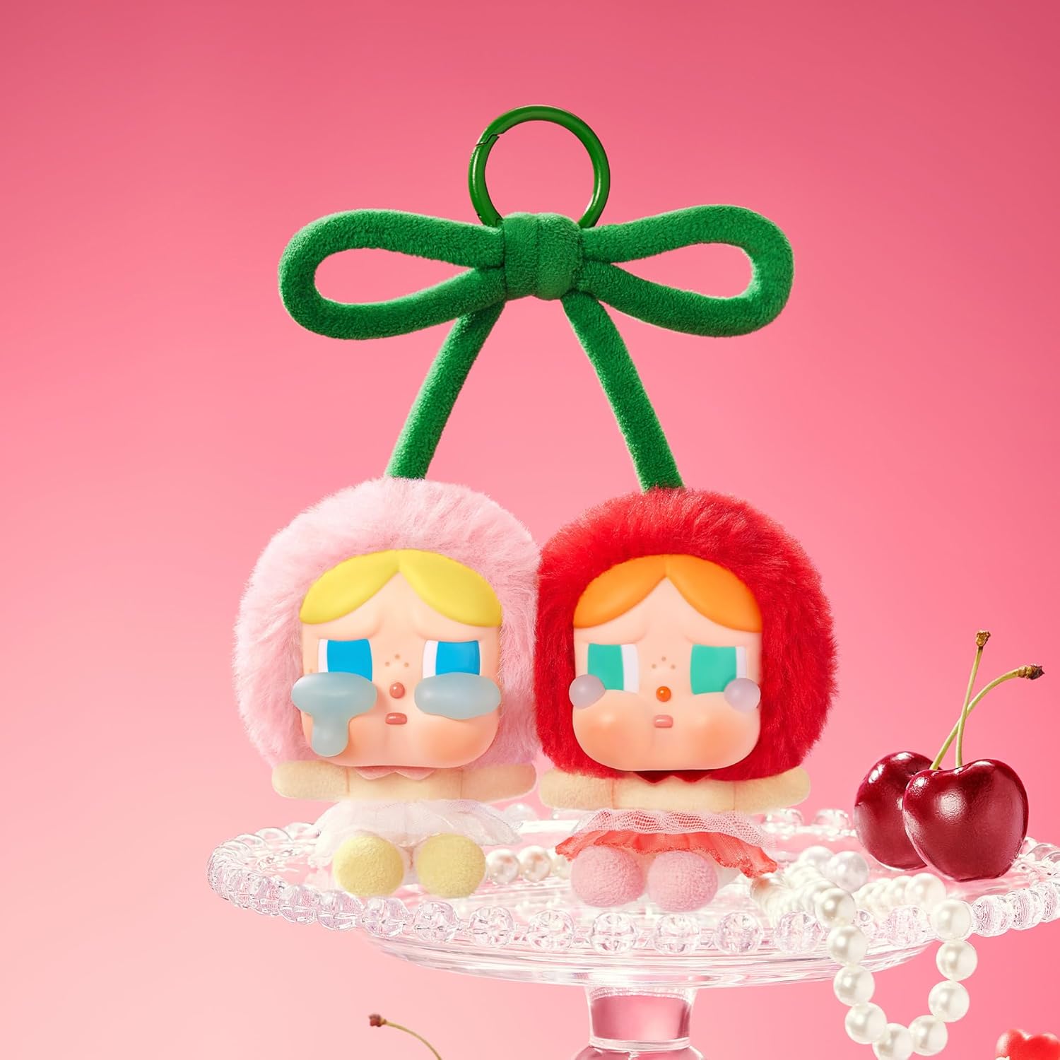 Crybaby Crying for Love Series-Vinyl Plush Hanging Card Love You Cherry Much