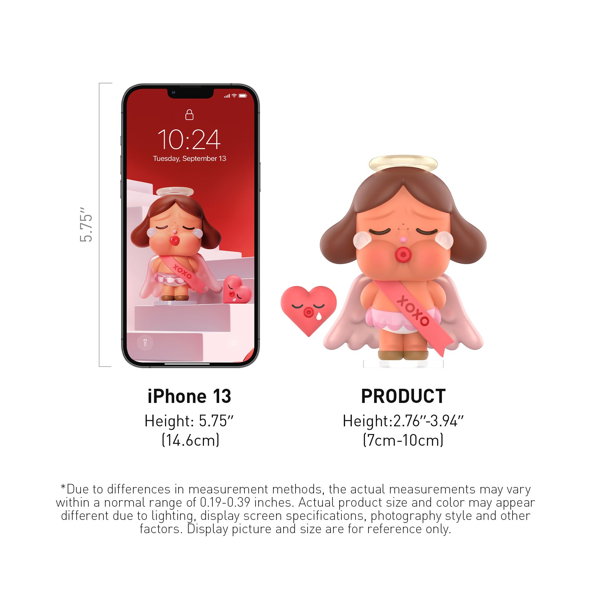 Crybaby Crying for Love Series Figures, 12PCs Blind Box Figures, Random Design Action Figures Collectible Toys Home Decorations, Whole Set