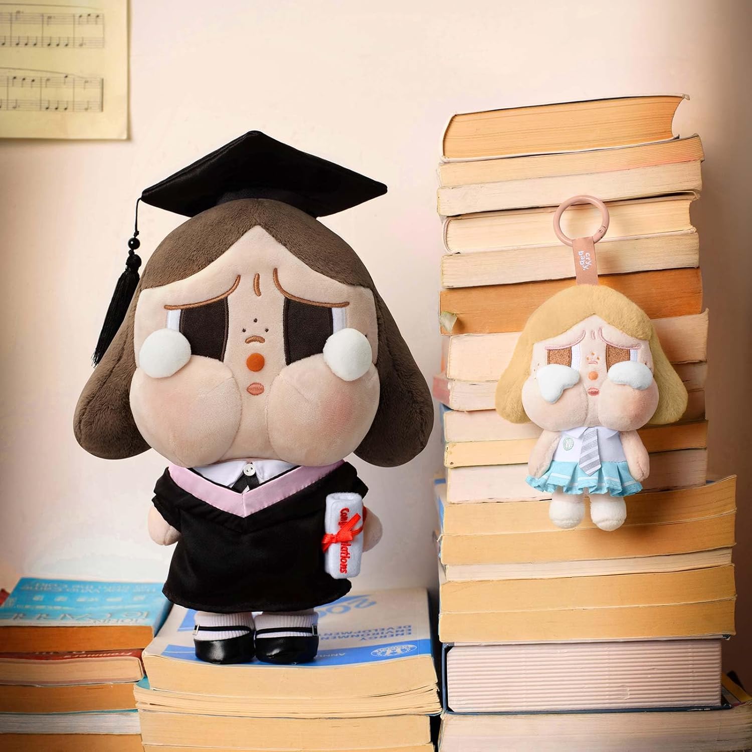Crybaby Sunset Concert Series-Plush Doll Toys for Modern Home Decor Collectible Toy Set