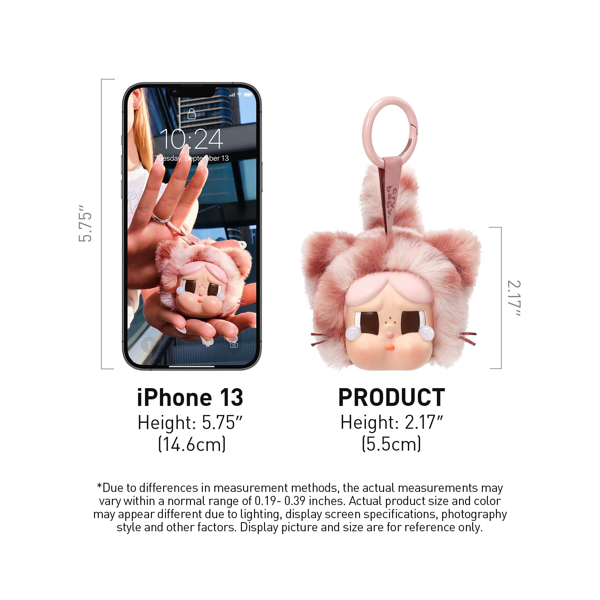 Crybaby Wild but Cutie Series - Vinyl Plush Pendant Blind Box Random Design Action Figures Collectible Toys Decorations Holiday Birthday Gifts for Girls and Boys