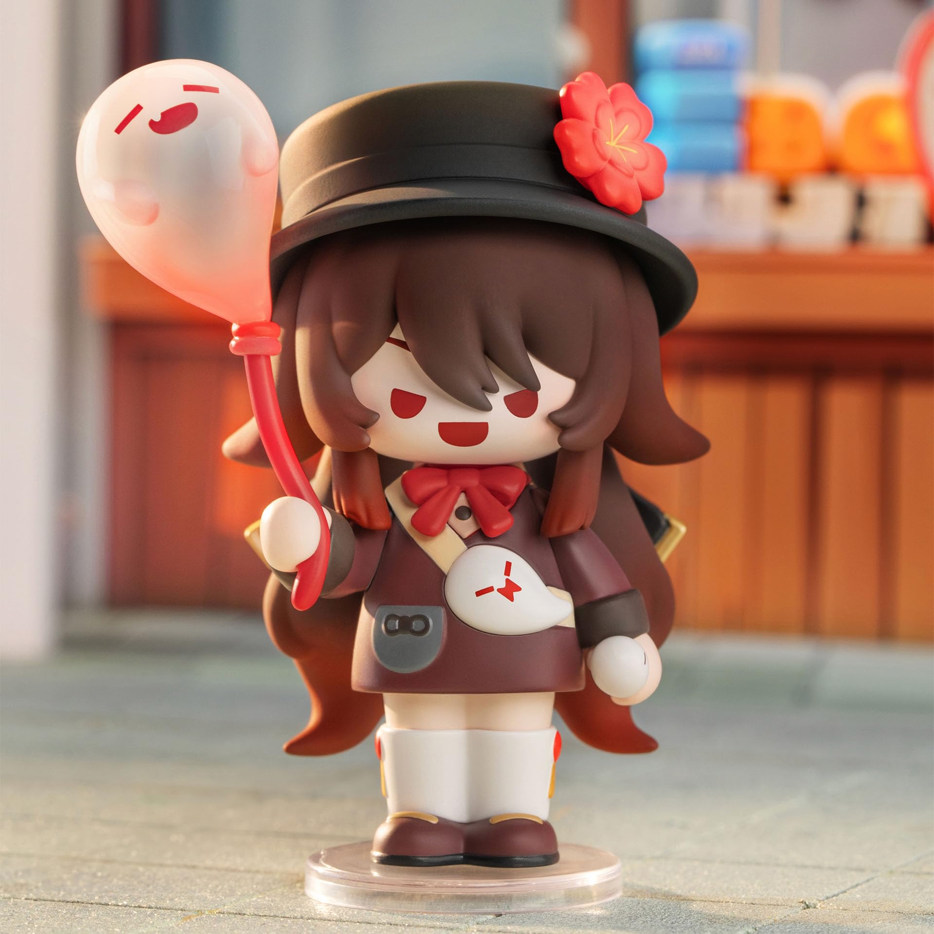 Genshin Impact Dress-Up Dreams Themed Chibi Series Figx Figures Random Design Action Figures Cures Genshin Impact Blind Boollectible Toys Home Decorations Birthday Gifts