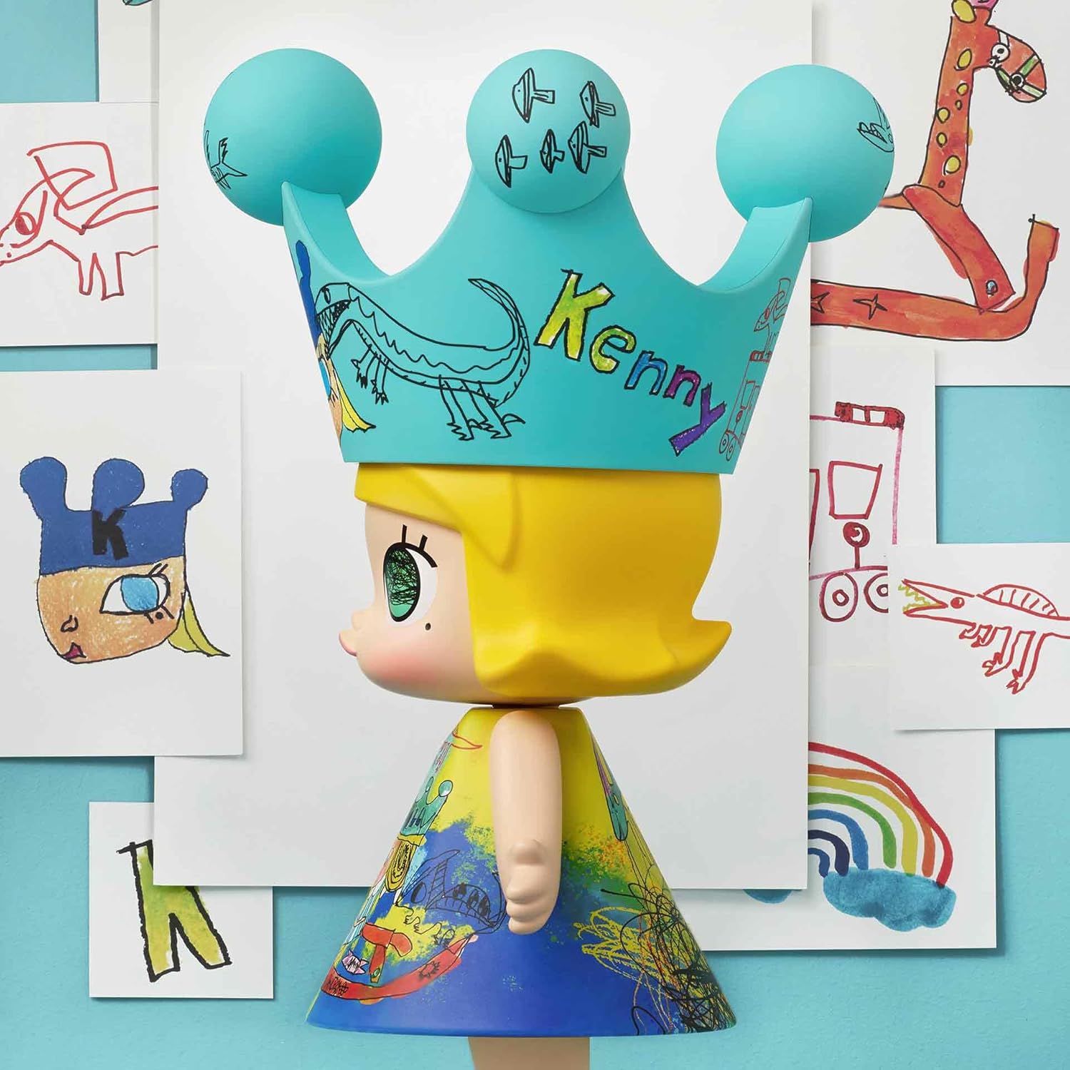 POP MART MEGA Royal Molly 400% Childishness 15.16in/38.5cm Figurine, Toys for Mordern Home Décor, Collectible Art Toy, 1PC
