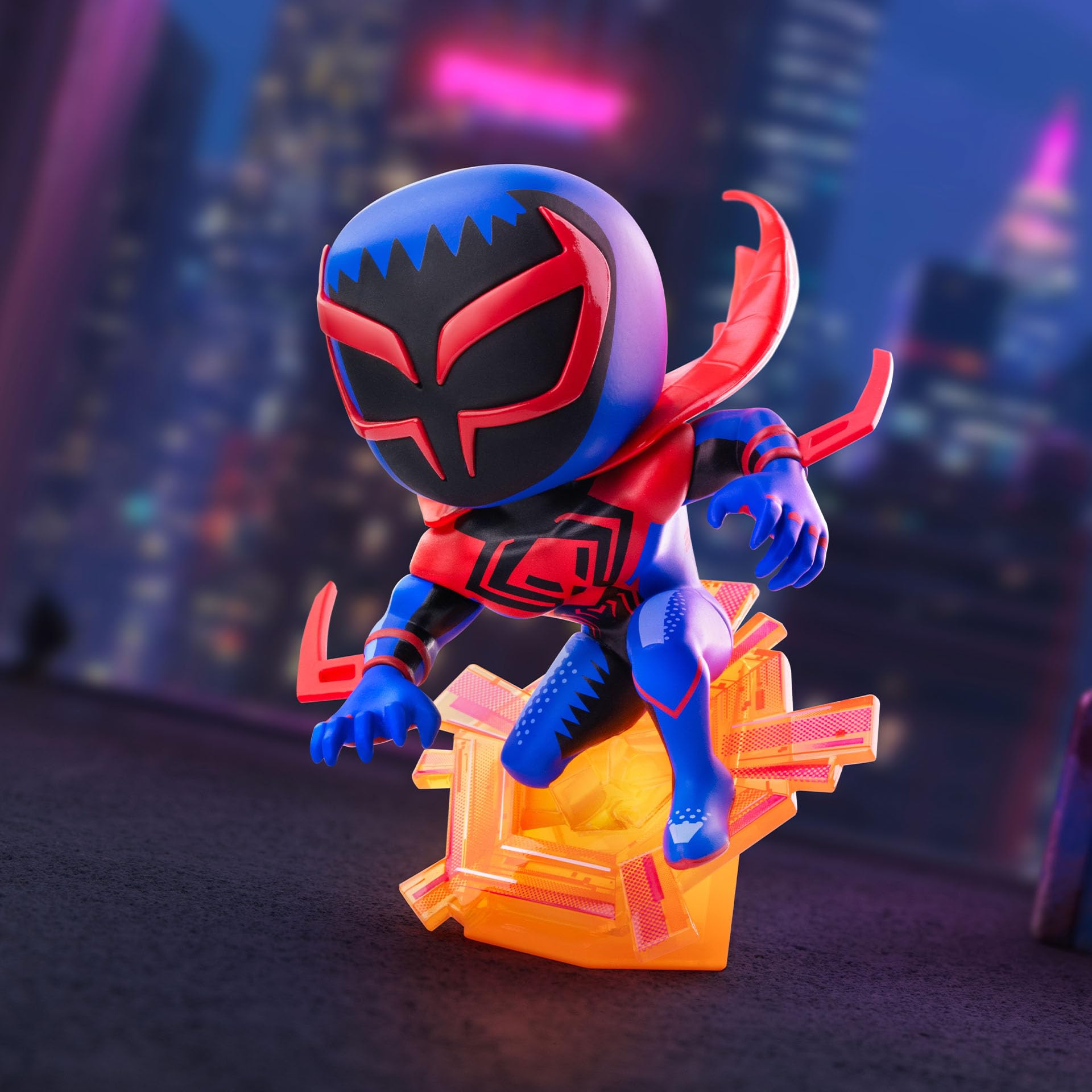 POP MART Marvel Spider-Man Across The Spider-Verse Series Figures, Blind Box Figures, Random Design Action Figures Collectible Toys Home Decorations, Holiday Birthday Gifts, Single Box