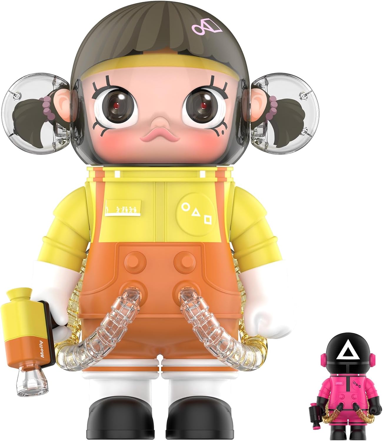 POP MART MEGA Space Molly Squid Game, 11.8 Inch Height, Toys for Modern Home Décor, Collectible Art Toy