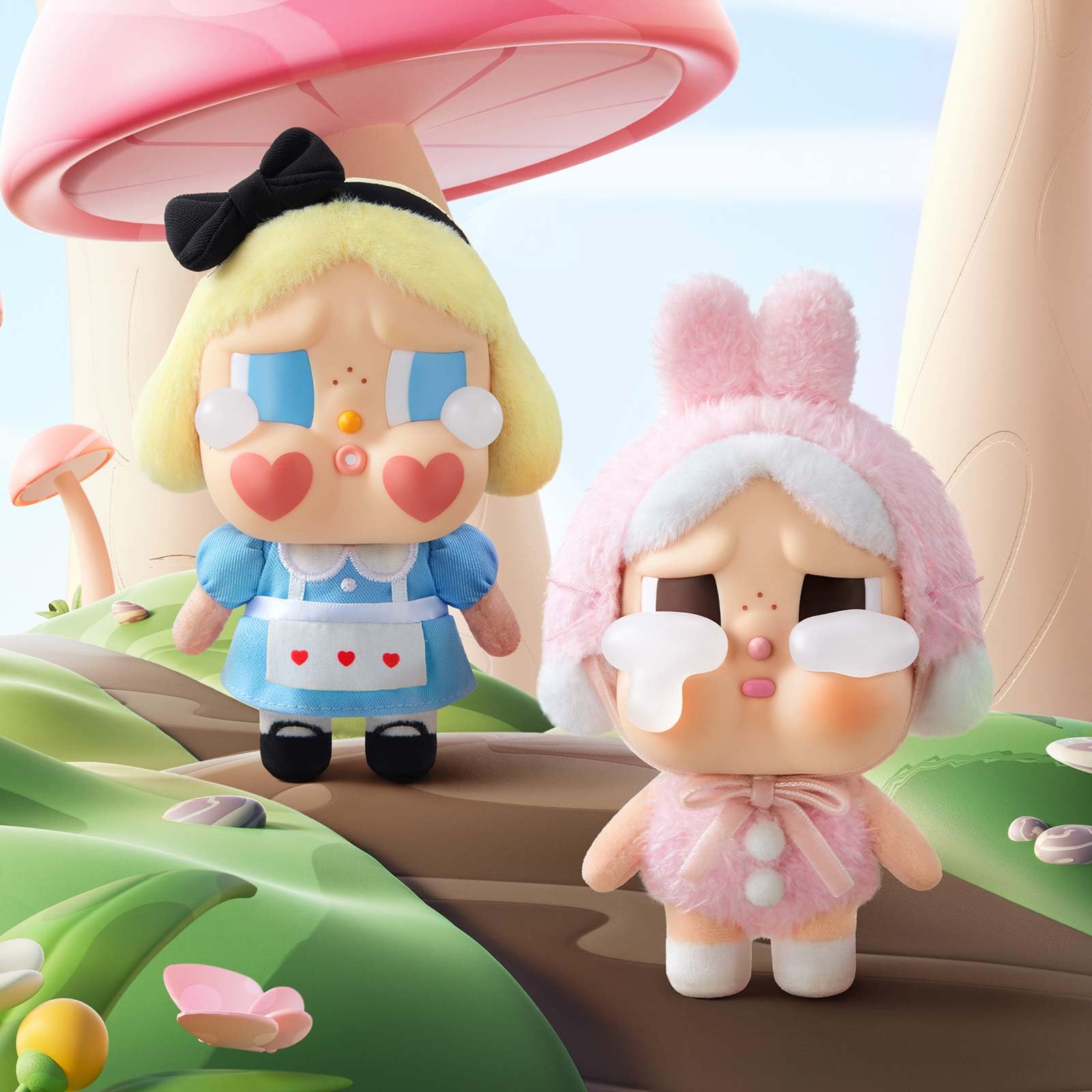 Crybaby Tears Factory Series - Vinyl Face Plush Blind Box Action Figures Collectible Toys Home Decorations Holiday Birthday Gifts