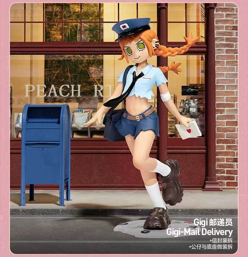 Peach Riot Rush Hour Series Blind Box Action Figures