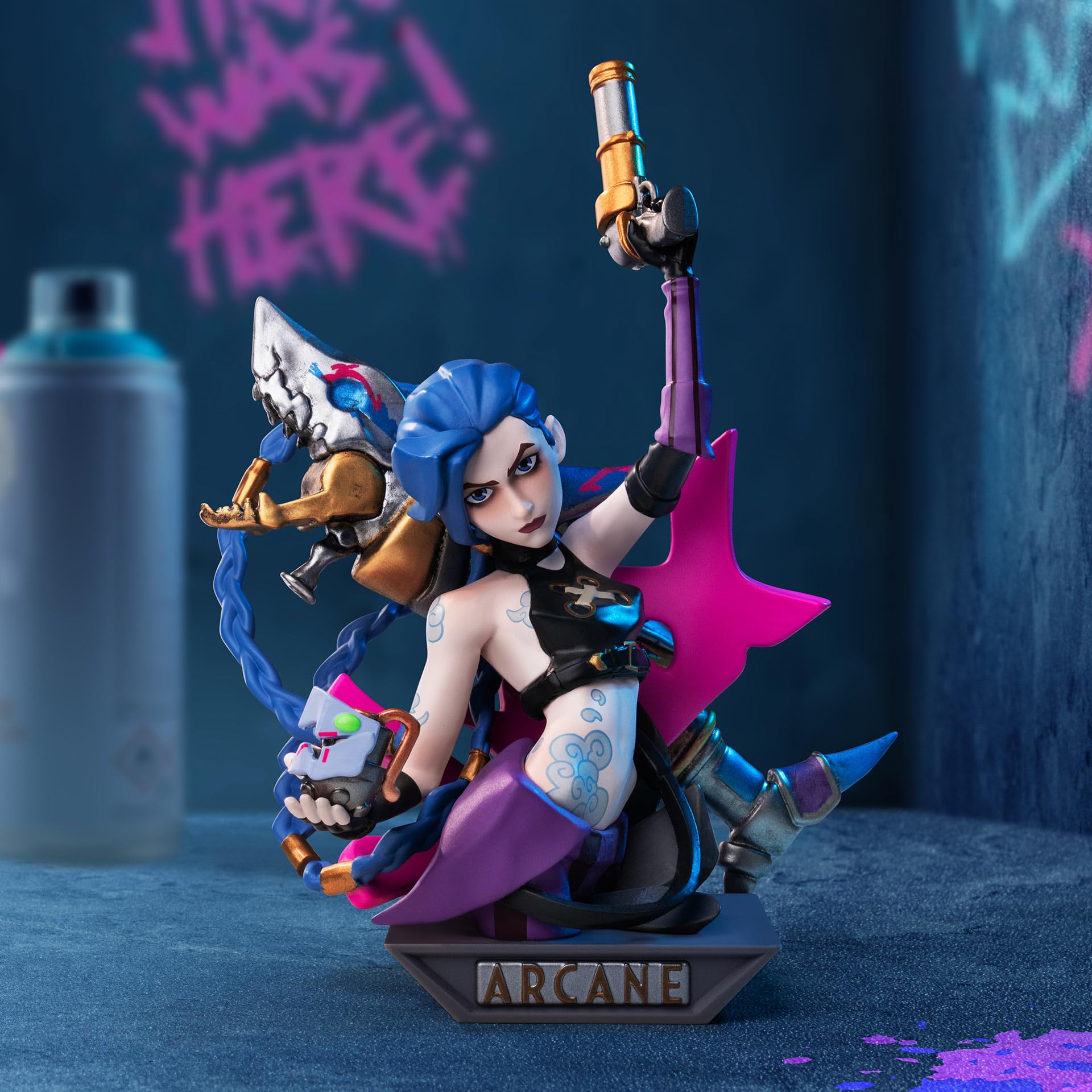 League of Legends: Arcane Series Figures Blind Box Figures Random Design Action Figures Collectible Toys Home Decorations Holiday Birthday Gifts for Girls and Boys Single Box