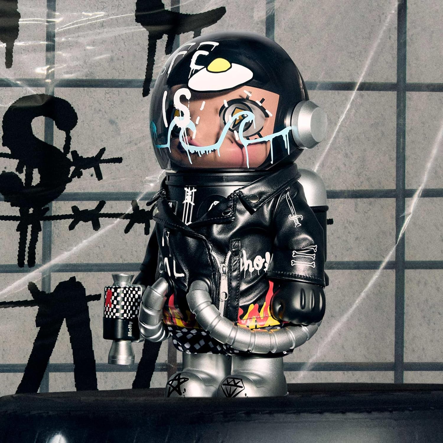 MEGA Space Molly 400% Trevor Andrew, Toys for Mordern Home Décor, Collectible Art Toy