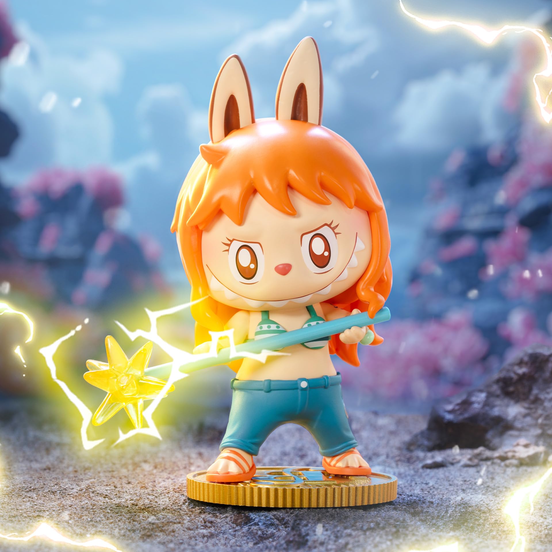LabubuThe Monsters × One Piece Series Figures Blind Box Figures, Random Design Action Figures Collectible Toys Home Decorations, Holiday Birthday Gifts for Girls and Boys, Single Box