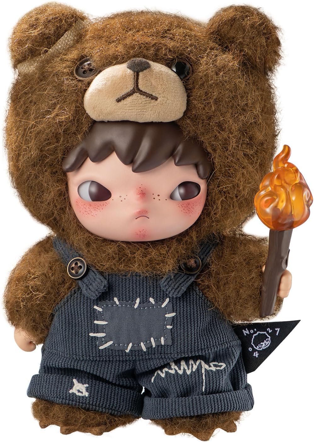 Hirono Living Wild-Fight for Joy Plush Doll 6.3 inches Collectible Toys Home Decorations Holiday Birthday Gifts for Girls and Boys