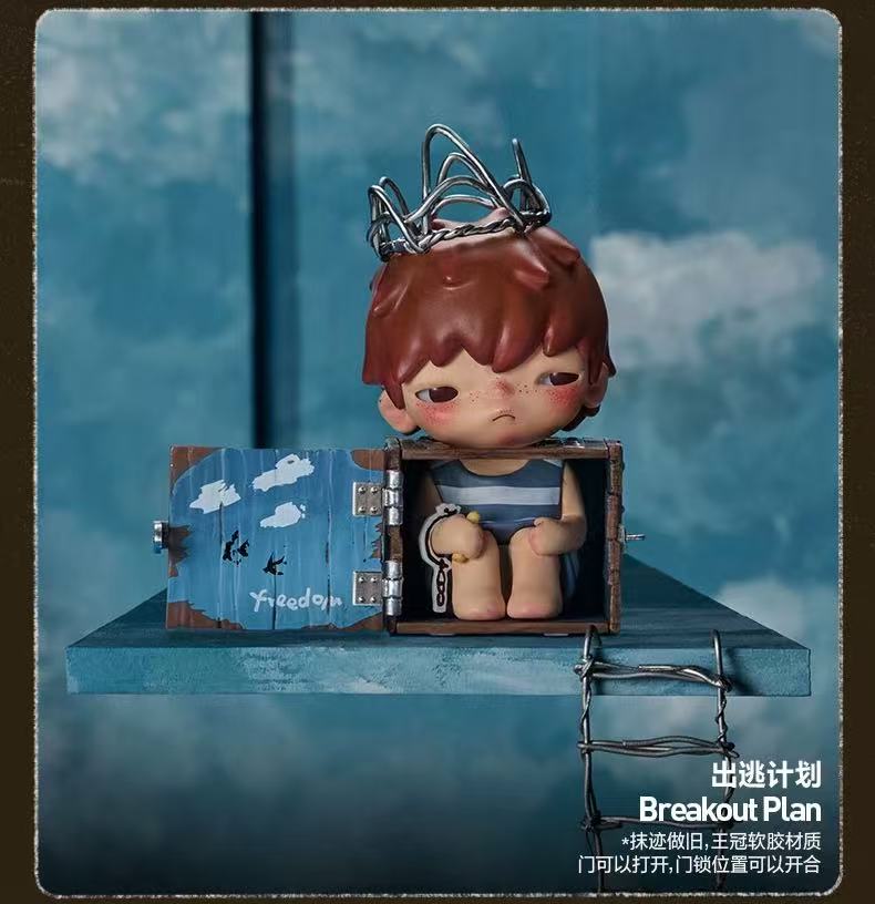 Hirono Echo Series Blind Box  Design Action Figures Collectible Toys Home Decorations Holiday Birthday Gifts for Girls and Boys
