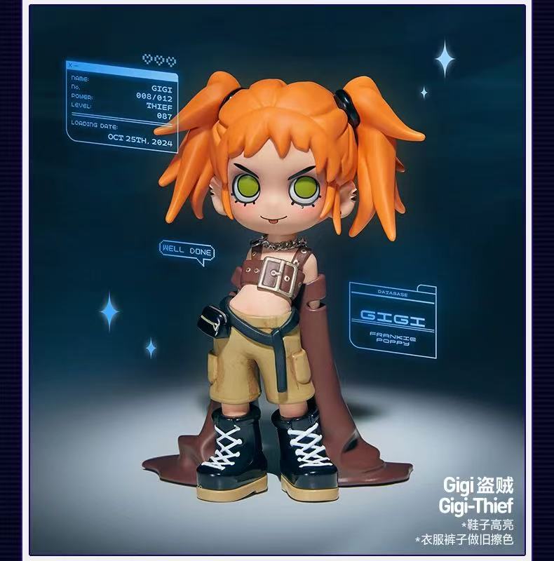 Lil Peach Riot Loading Series Blind Box Action Figures