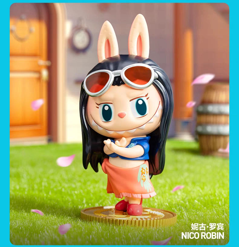 LabubuThe Monsters × One Piece Series Figures Blind Box Figures, Random Design Action Figures Collectible Toys Home Decorations, Holiday Birthday Gifts for Girls and Boys, Single Box