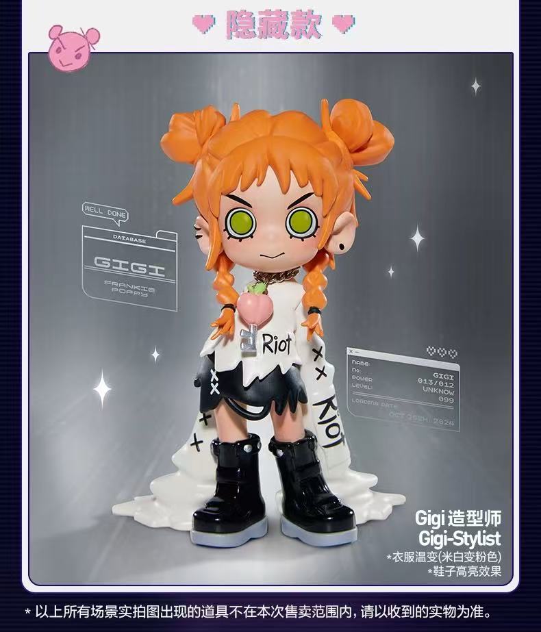 Lil Peach Riot Loading Series Blind Box Action Figures