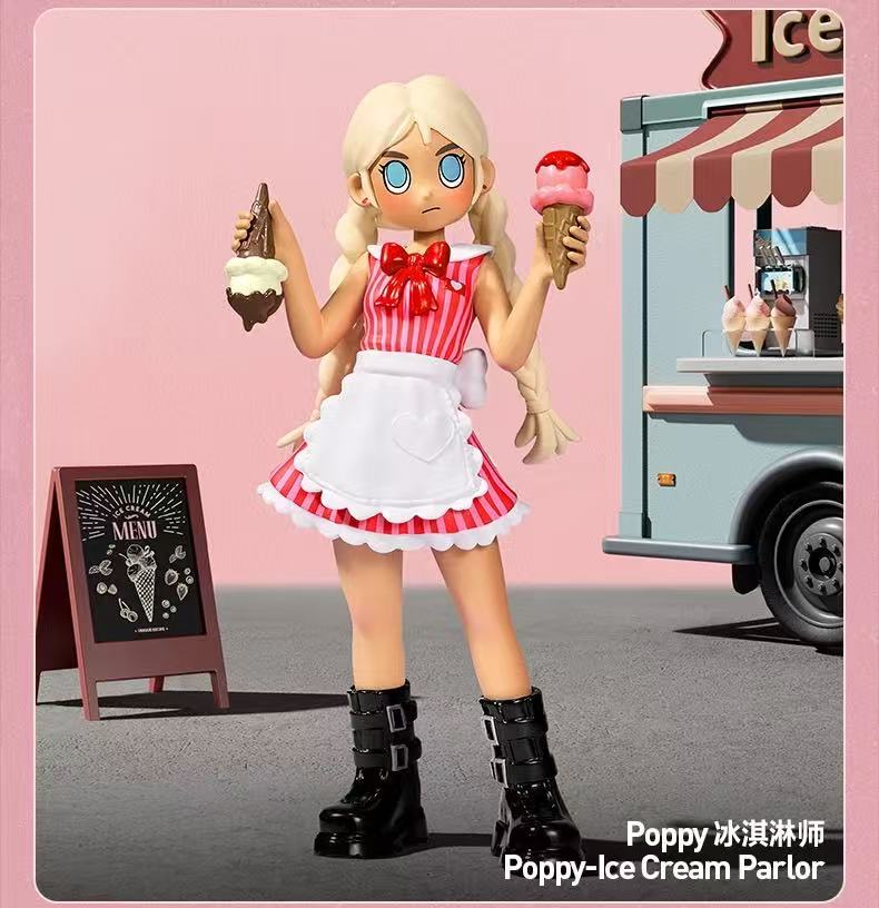 Peach Riot Rush Hour Series Blind Box Action Figures