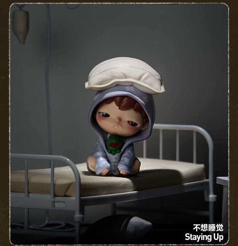 Hirono Echo Series Blind Box  Design Action Figures Collectible Toys Home Decorations Holiday Birthday Gifts for Girls and Boys