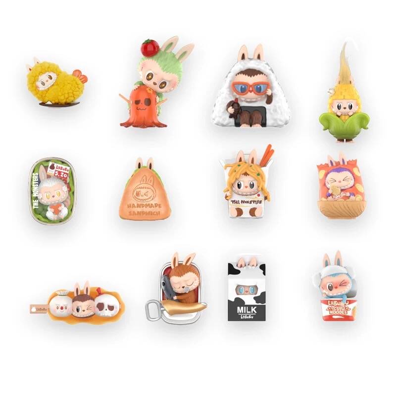 The Monsters Wacky Mart Series Blind Box Home Decorations Holiday Birthday Gifts