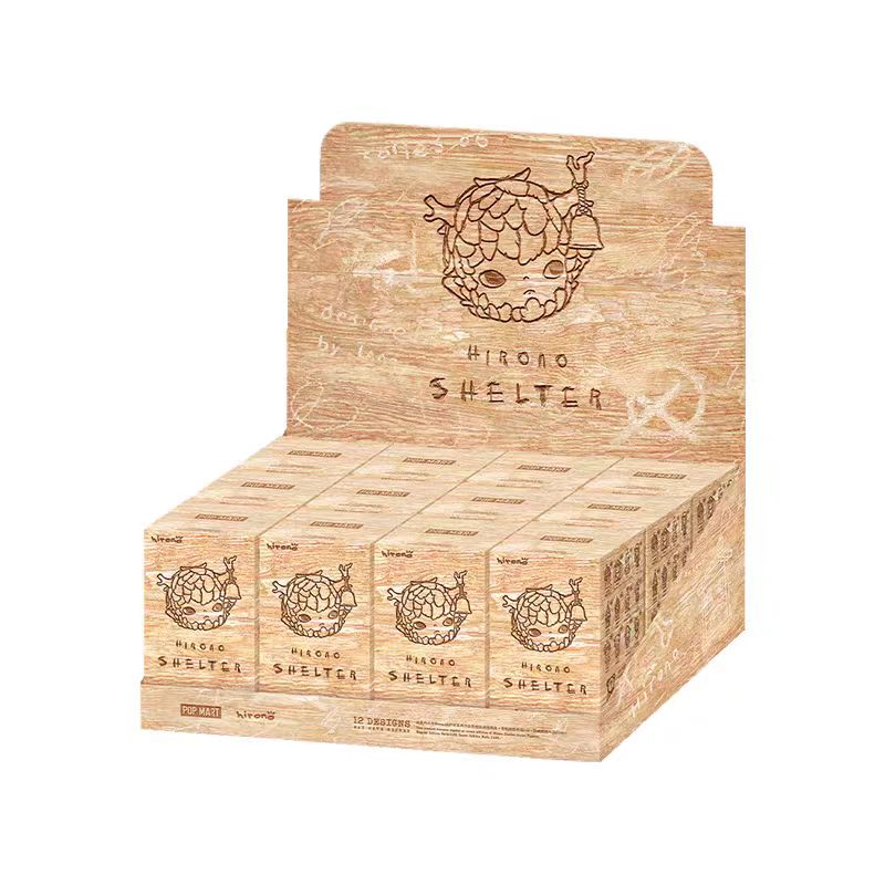 Hirono Shelter Series Blind Box Design Action Figures Collectible Toys Home Decorations Holiday Birthday Gifts for Boys and Girls