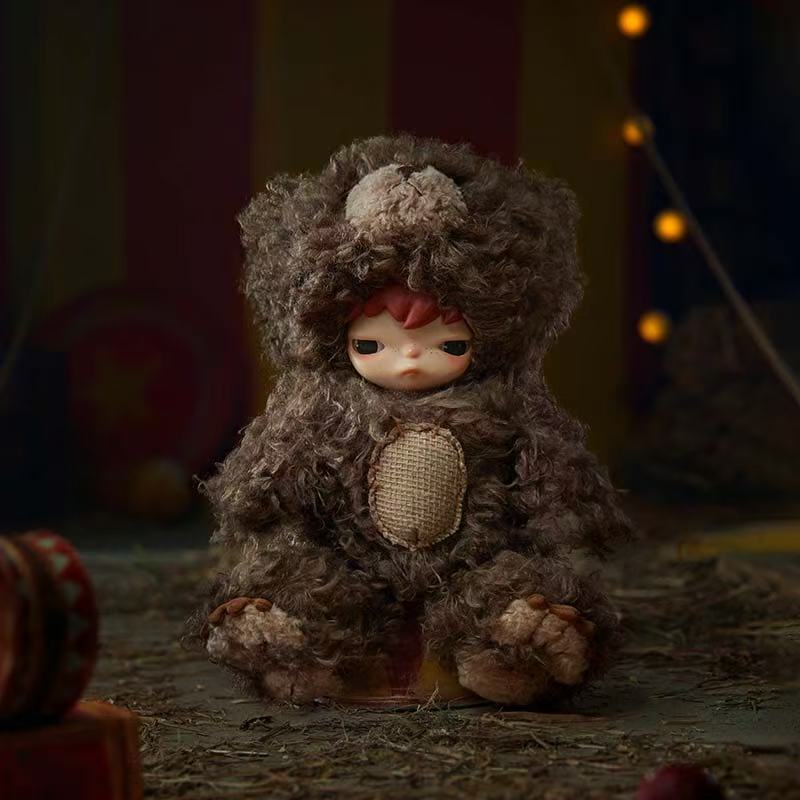 Hirono Little Bear Vinyl Plush Doll Ornaments Toy Gift
